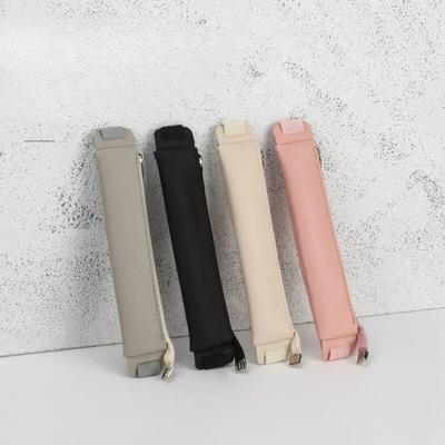 Pu Leather Elastic Buckle Pencil Case Notebook Pen Bag Touch Screen Pen Cover 1PCS