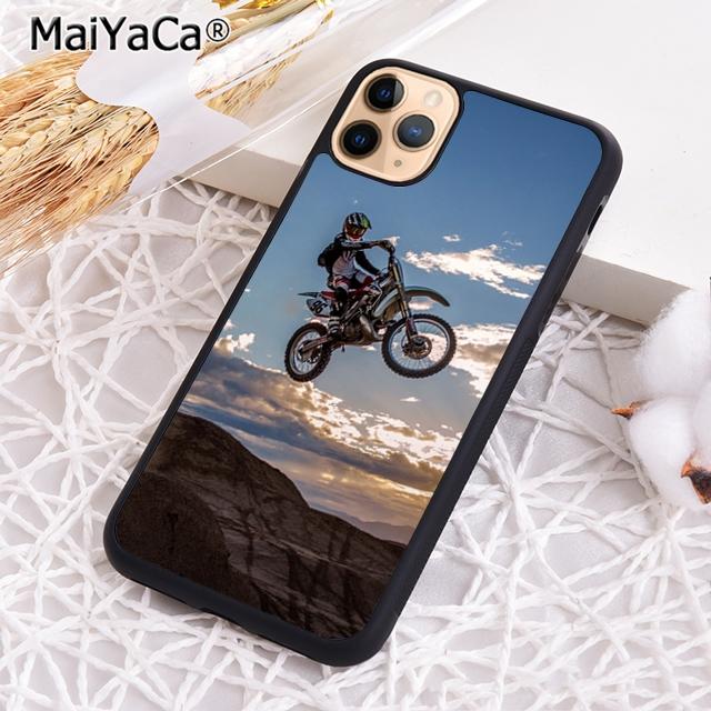 

MaiYaCa Moto Bike Motocross Phone Case Cover For iPhone 17 Air 16 15 plus 11 12 13 14 pro max shell coque iPhone 11pro max