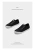 Men's Classic Low-Top Lace-Up Casual Shoes – Spring 2026 Collection, Breathable Solid Color Design