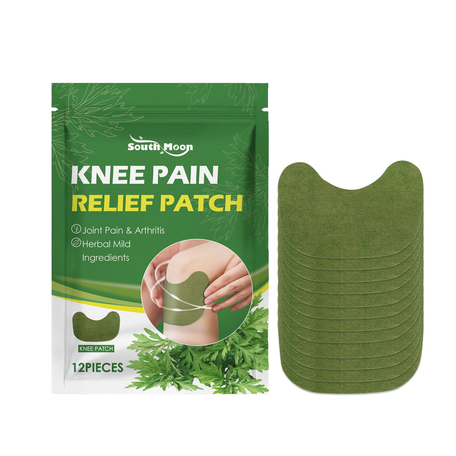 

12 шт. Пластырь с полынью для ухода за суставами, облегчающий боль и дискомфорт в коленных суставах и сухожилиях, массажный пластырь