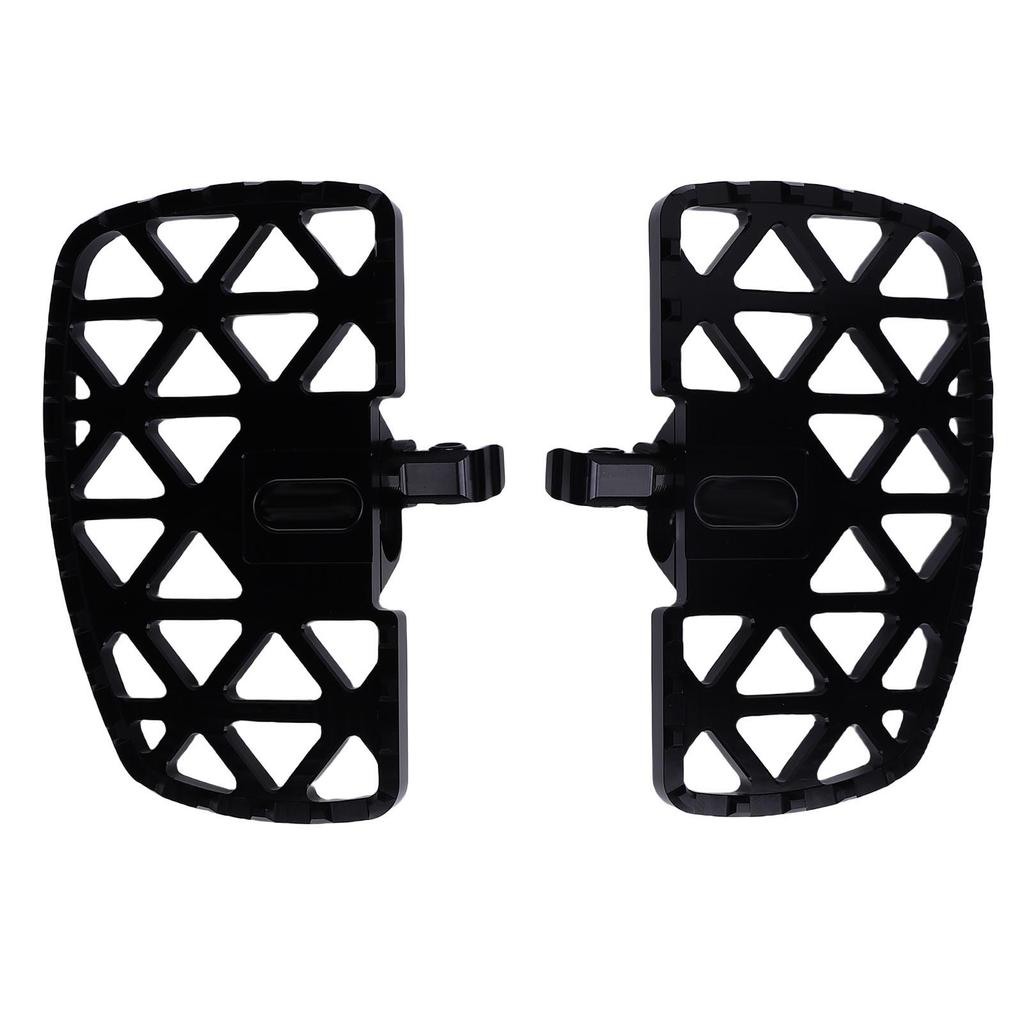 Front Rider Floorboards Footboards Aluminum Alloy 360 Degree Rotating Motorcycle Foot Pegs Footrests Replacement for