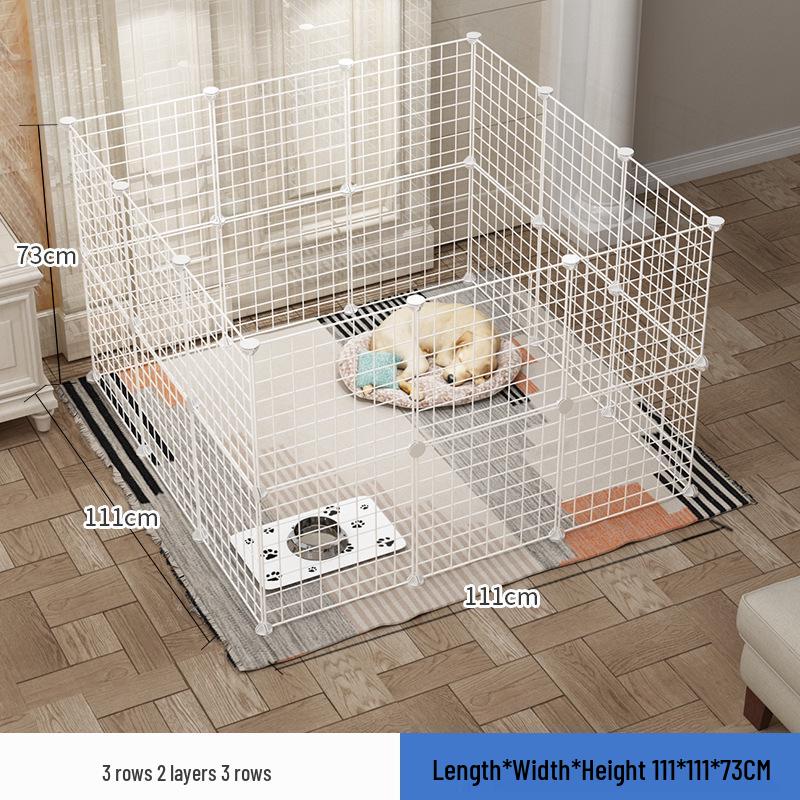 Pet Fence: Indoor Medium & Small Dog Gate, Barrier, & Stopper