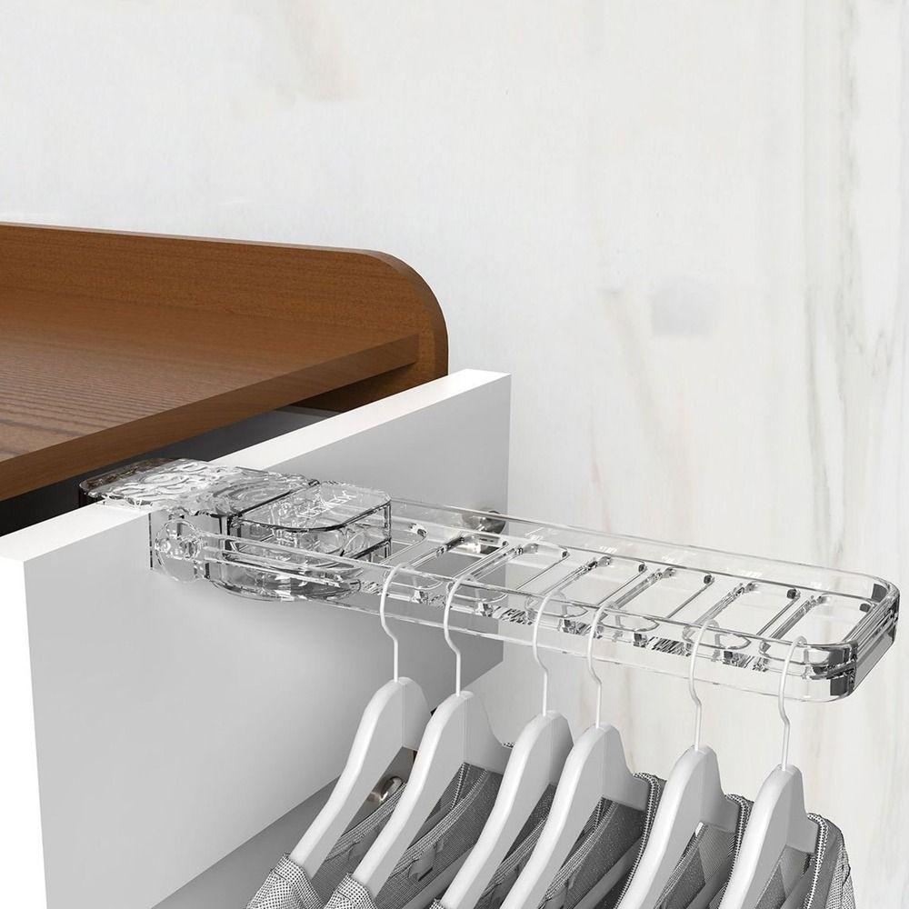 6-hole Suction Cup Clothes Hanger Wall Mounted Laundry Rack Hook Folding Clothes Rack  Balcony