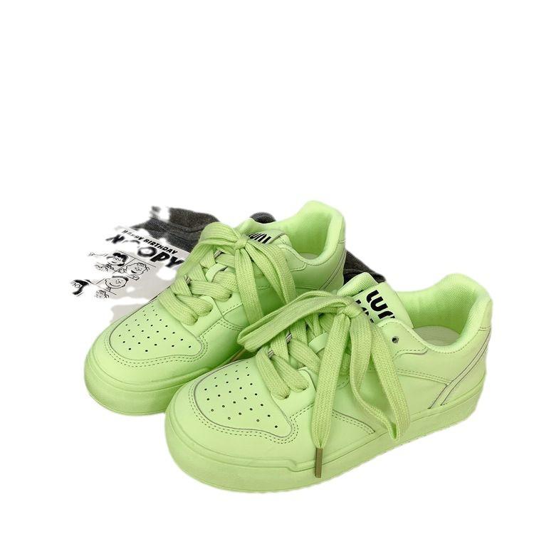 Dopamin nisch brödskor damplattform nya sommar mångsidiga damskor vardagliga boardskor