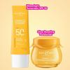 Dot & Key Witamina C Daily Glow Essentials Zestaw do pielęgnacji skóry (Krem przeciwsłoneczny z witaminą C SPF 50 PA+++ 50 g i nawilżacz z witaminą C 50 g) | Dla kobiet i mężczyzn