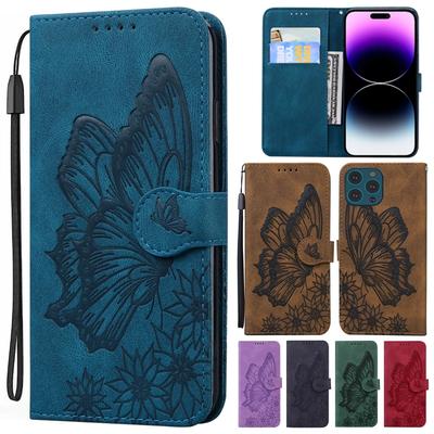 Leder Portemonnaie Hülle für iPhone Air 17 16 15 14 Plus 13 12 11 Pro Max XR X XS Max 10 16E Klappständer Buchhülle