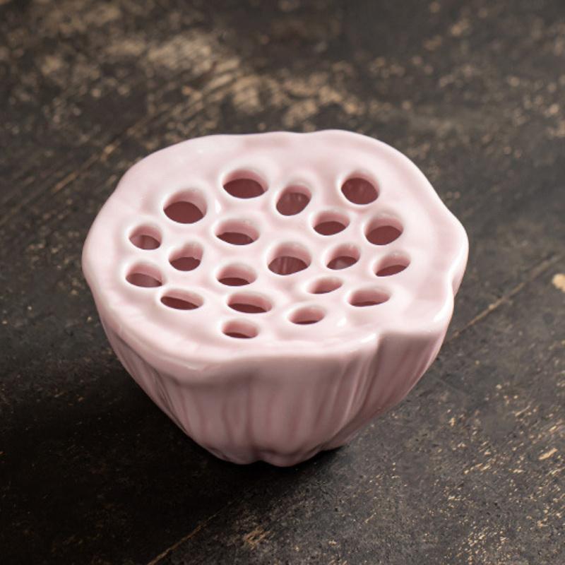 

1 шт., Керамический горшок для хранения воды с маленьким столиком для сухого замачивания, Гостиная в стиле дзен, Чаша для аранжировки цветов в китайском стиле, Сухоцветы, Живые цветы