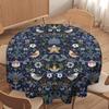 William Morris Bloemenprint Rond Tafelkleed Afwasbaar Polyester Stof Vintage Bloemen Wasbaar Tafelkleed Voor Feestdagen Keuken