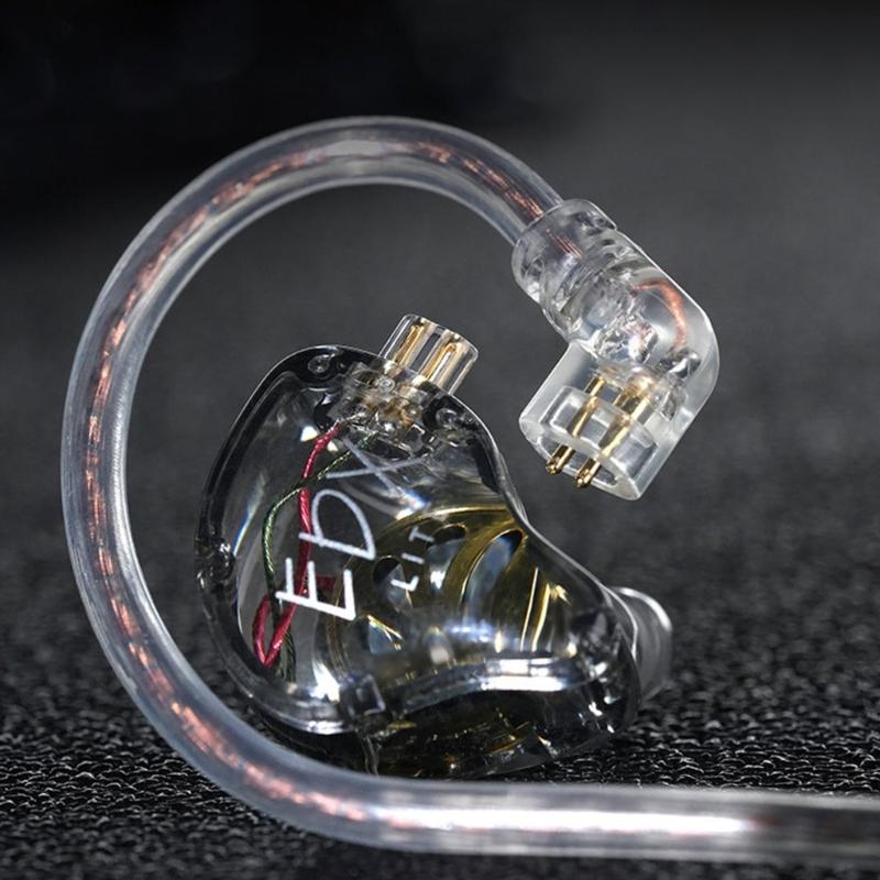 Kopfhörer für EDX Lite Musik-Kopfhörer Sport-Gaming-Headset für Schlagzeuger Musiker 2-Pin Abnehmbares Kabel