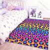 Colorful Leopard Art Print Carpet for Living Room Bedroom Sofa Creative Doormat Home Decor Area Rugged Non-slip Mat for Gifts