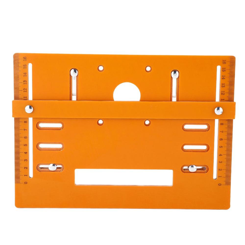 28 x 20cm Cutting Machine Base Plate 5mm Thickness Circular Saw Base Plate  Woodworking