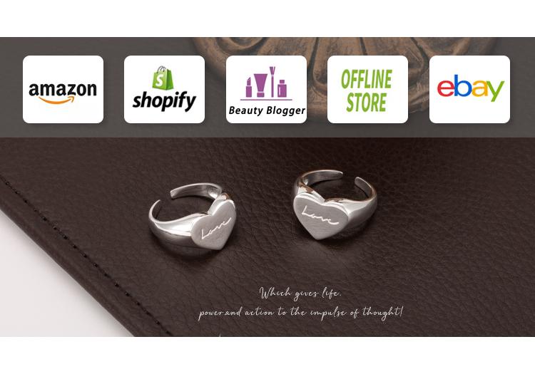 Factory 925 Sterling Silver Open Ring Custom Hollow Mesh Zircon Band Rings Adjustable Cubic Finger Ring Custom Logo