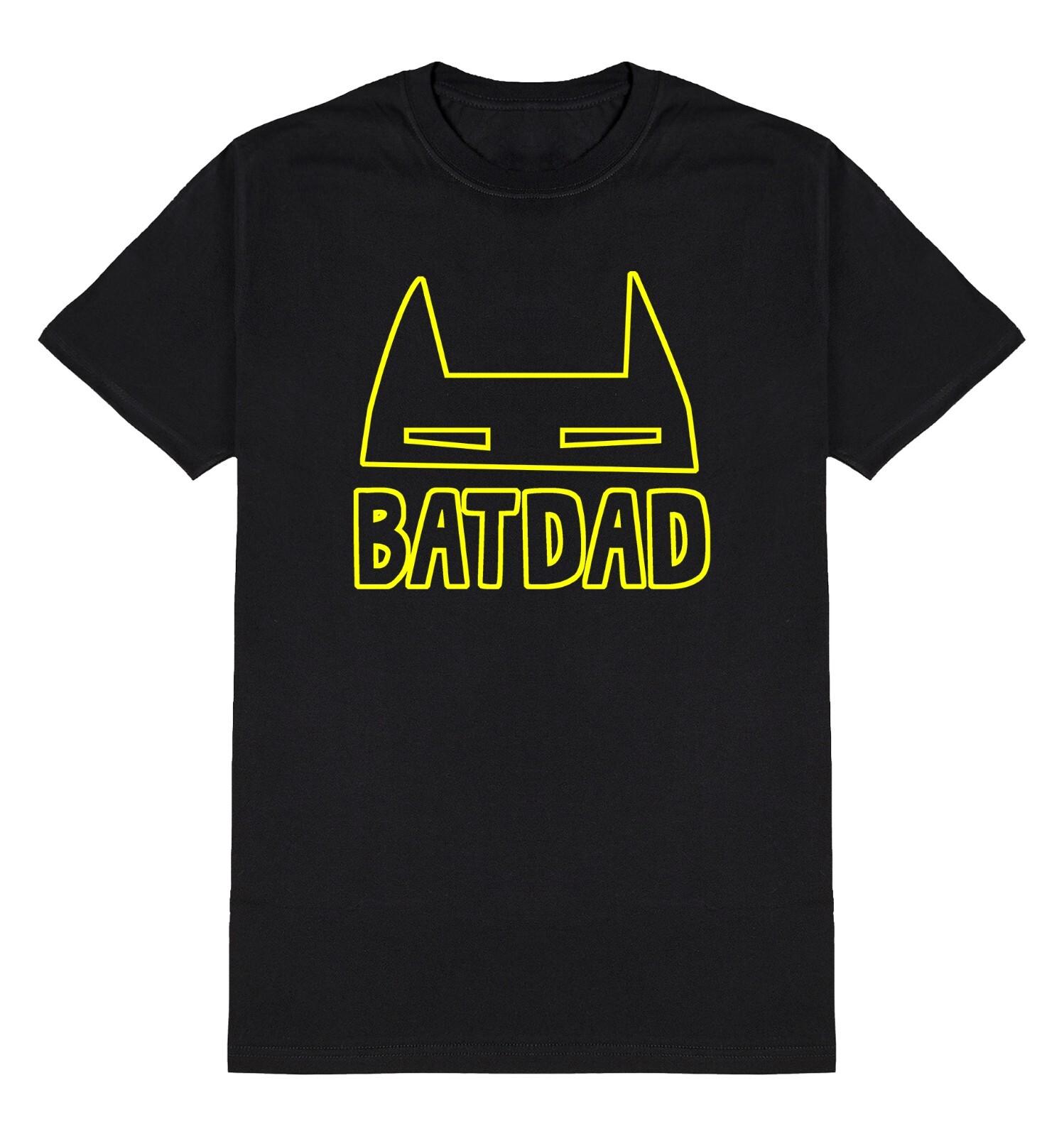 Batdad T-Shirt Mens Batman Funny Gift Christmas Birthday Superhero Christmas S разноцветный