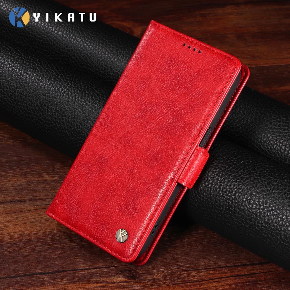 Magnetische Leder-Brieftaschenhülle für Vivo Y400 V60 V50 V40 SE V30 V30E V29 V29E V27 Lite Pro 4G 5G Luxus-Premium-Hülle Handyhülle