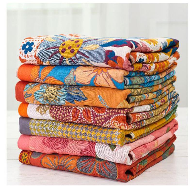 1 st Absorberande Snabbtorkande Badhandduk för Badrum Strand, Jacquard Badhandduk av Ren Bomullsgarn Mjuk Stor Handduk 80x160cm, Diverse Stil Design med Blommönster