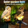 Solar Owl Garden Light Shaped Solar Light Weather Resistant Owl Solar Light for Garden Patio Decor with Automatic Patio Decor