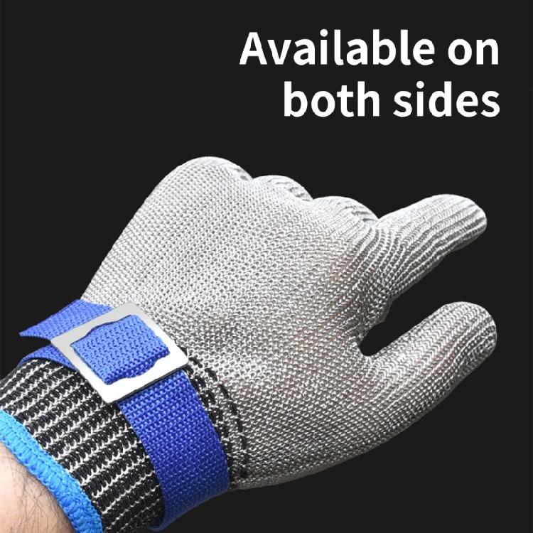 Anti Cut Gloves with Ergonomic Fit Stainless Steel Mesh Gloves for Precisions Tasks in Food Processing and Crafting
