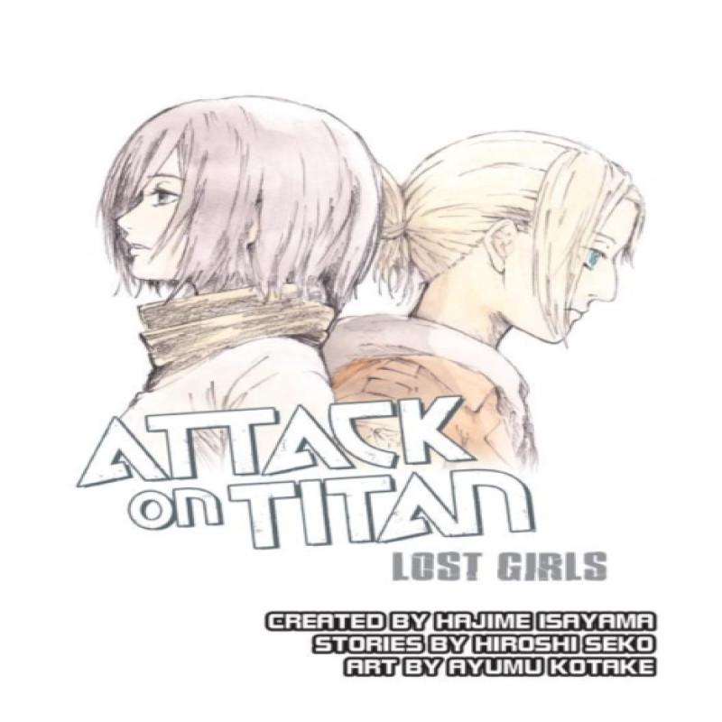 Attack On Titan Lost Girls by Hiroshi Seko Paperback Book 9781942993353
