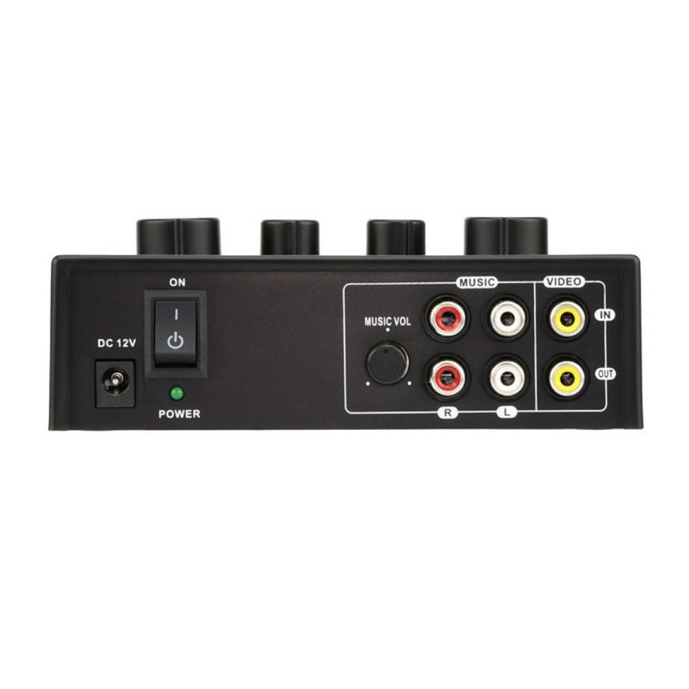Multifunctional Audio Mixer Amplifier Karaoke Pre Effects Microphone Karaoke Echo Mixer