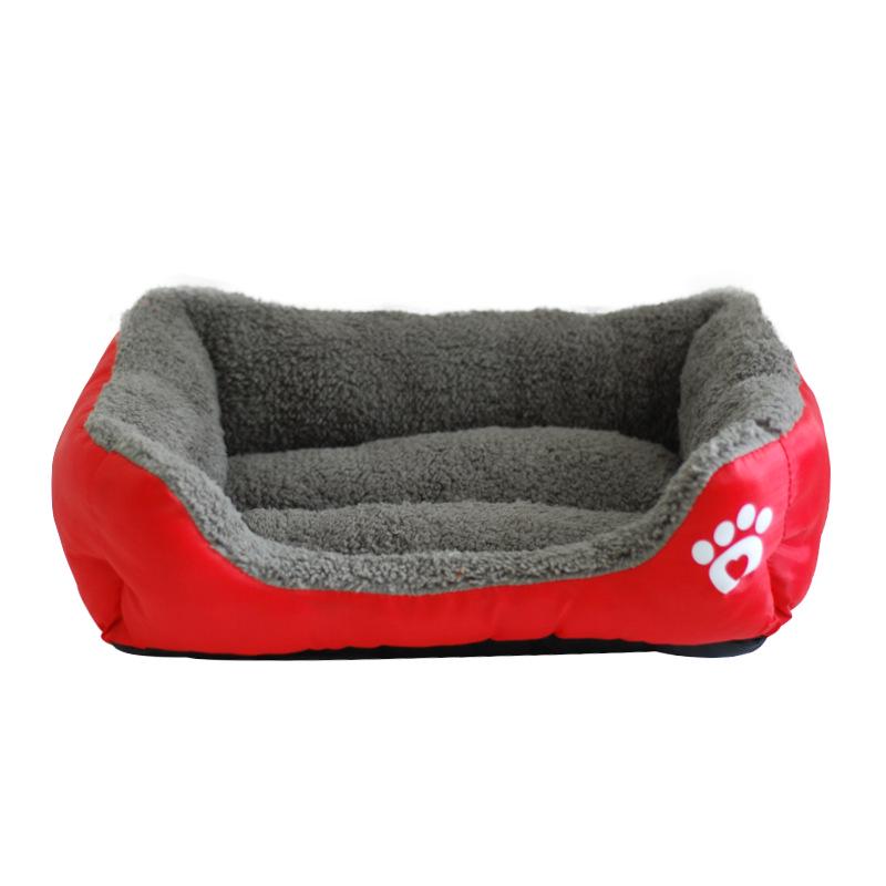 Warm Candy Color Pet Bed: Fast Delivery for Cats & Large Dogs