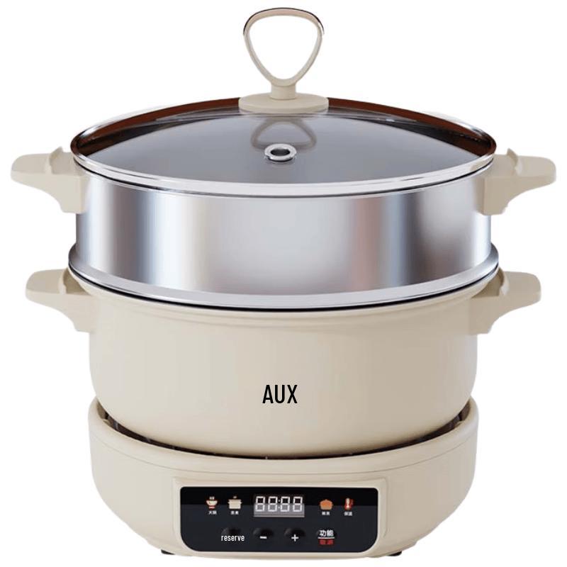 AUX Multifunction Electric Steamer & Hot Pot CN plug (adapter included)
