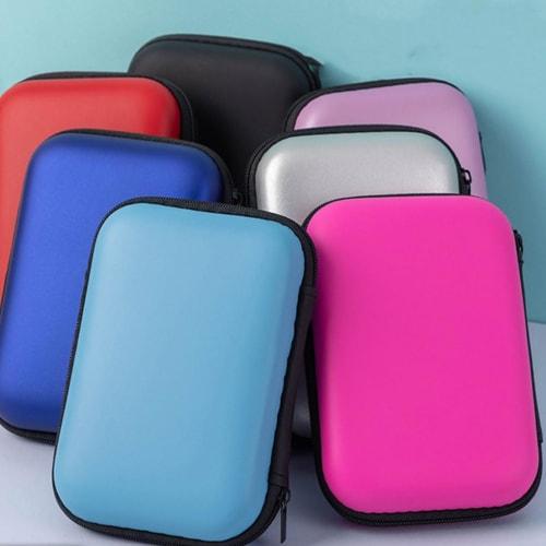 QUHSSHIK Waterproof Card Holder Game Case for Playing Cards, Royal Blue