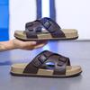 Summer sandals men's casual slippers 2024 new outer wear sports driving dual-purpose wear-resistant beach sandals