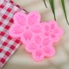 1Pc 3 Cavity Sakura Flower Shape Silicone Mold Sun Flower Fondant Chocolate Birthday Cake Decoration Baking Home Mold