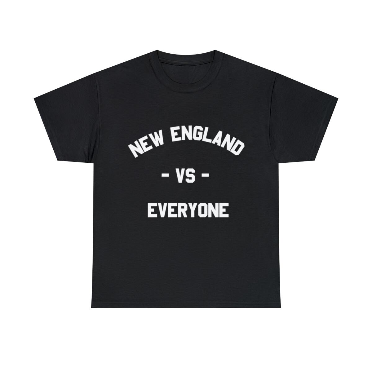 New England Vs Everyone Graphic Tee Shirt, S-5XL S