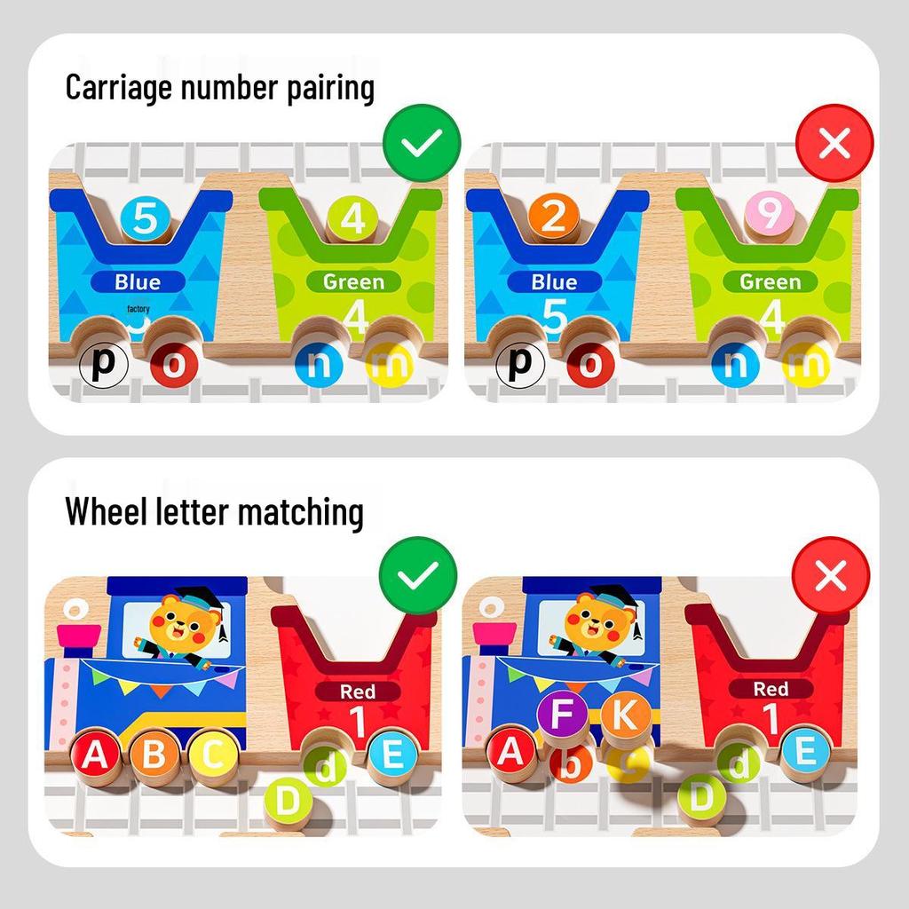 Cross-border Kids' Magnetic Counting Maze Toy for Early Learning