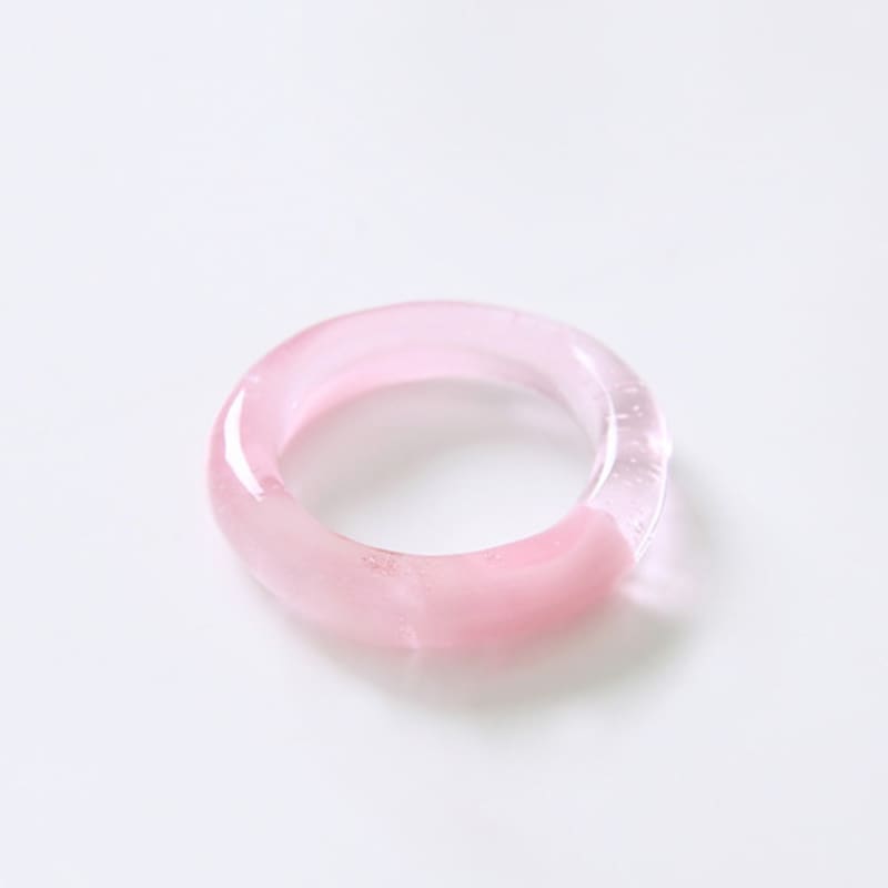 APIOH Marble Glass Ring