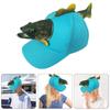 3D Fish Baseball Hat for Party Funny Sun Hat for Child Outdoor Sun Hat Lovely Fish Baseball Caps for Family Gathering