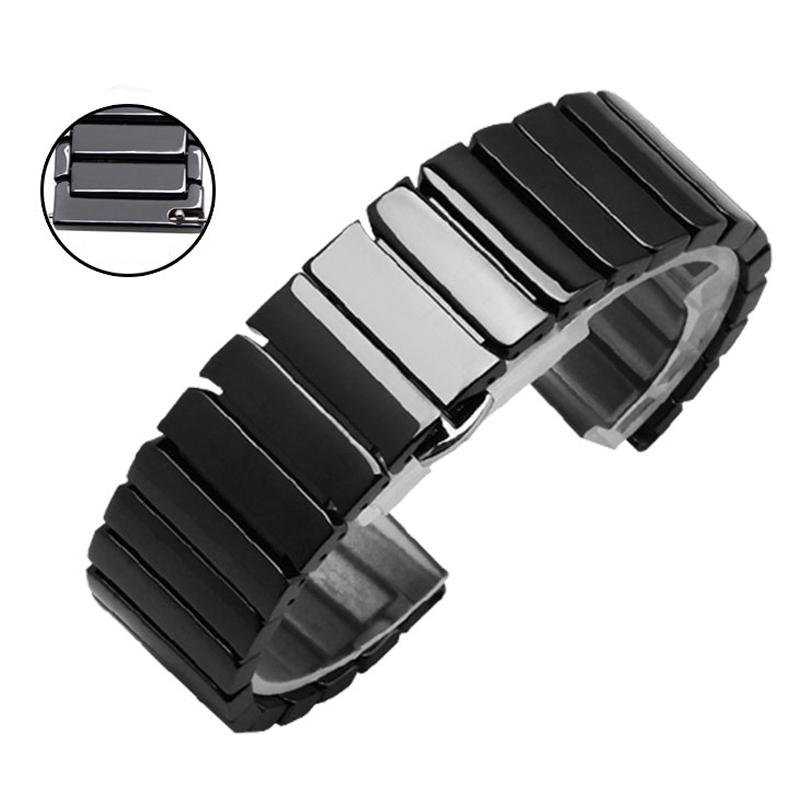 

Керамический ремешок для часов 16 мм, браслет, ремешок для часов 20 мм, 22 мм для huawei samsung, быстросъемный ремешок для наручных часов, ремешок для часов 18 мм 22mm