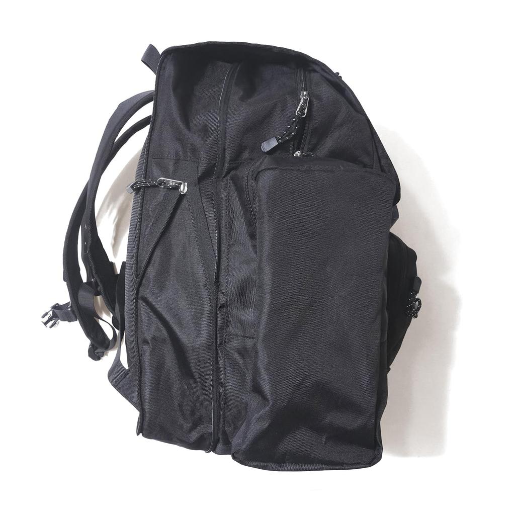 Forest Large School BLACK Large [Ben Davis] Rucksack, Children's Backpack, Bag, Capacity, Expandable, Extended, Trip, Camping, BDW-8415 Boys,