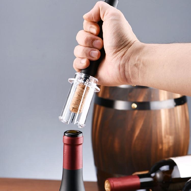 Exclusive Wine Equipment Collection Containing Pressurized Device And Cover No Turning Required Safely Releases Entire Seal