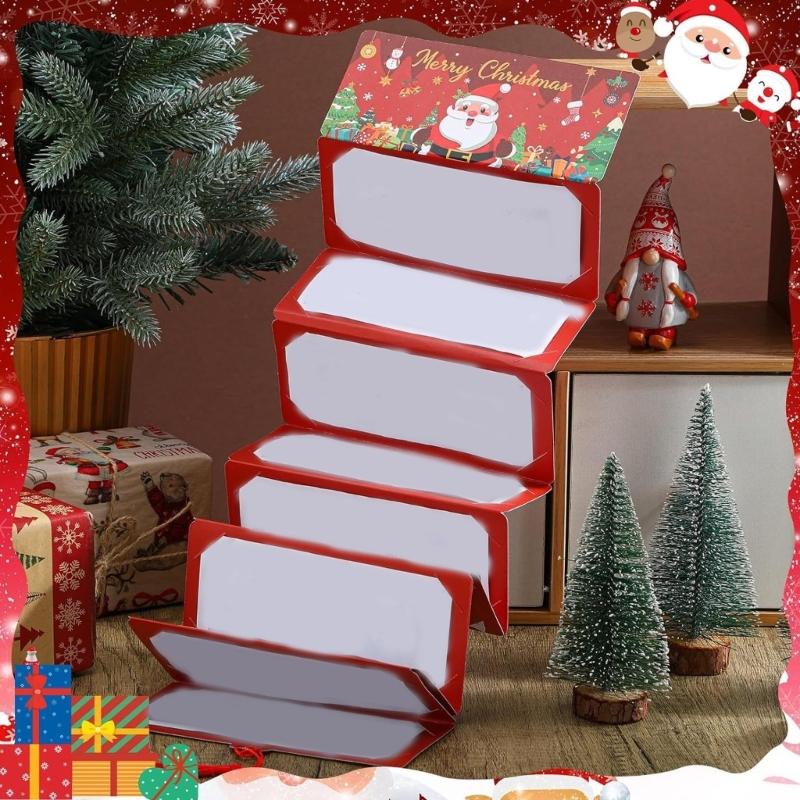 Festival Money Holders for Holiday Cash Gifts Recyclable Christmas Envelope Organizers