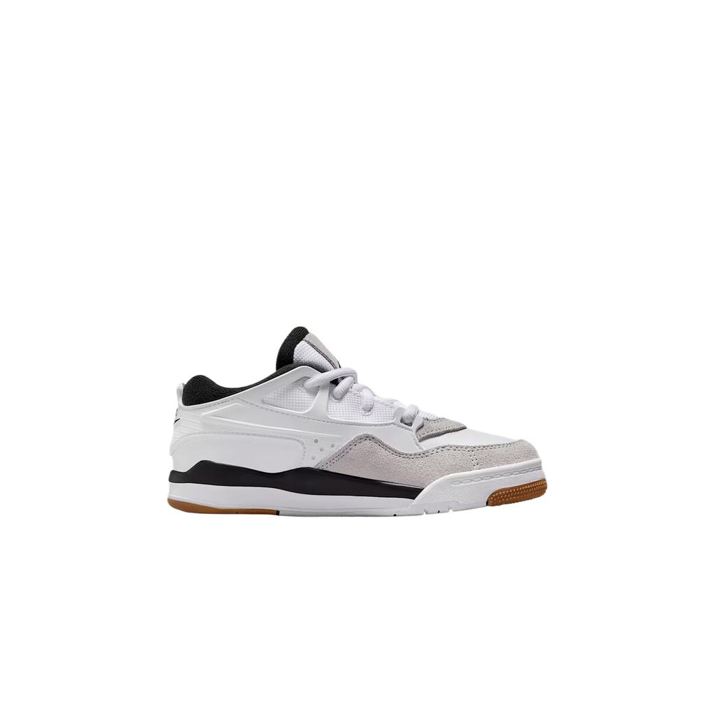 Air Jordan 4 RM PS Military Black Kids Sneakers White Neutral-Grey Gum-Medium-Brown FQ7936-110