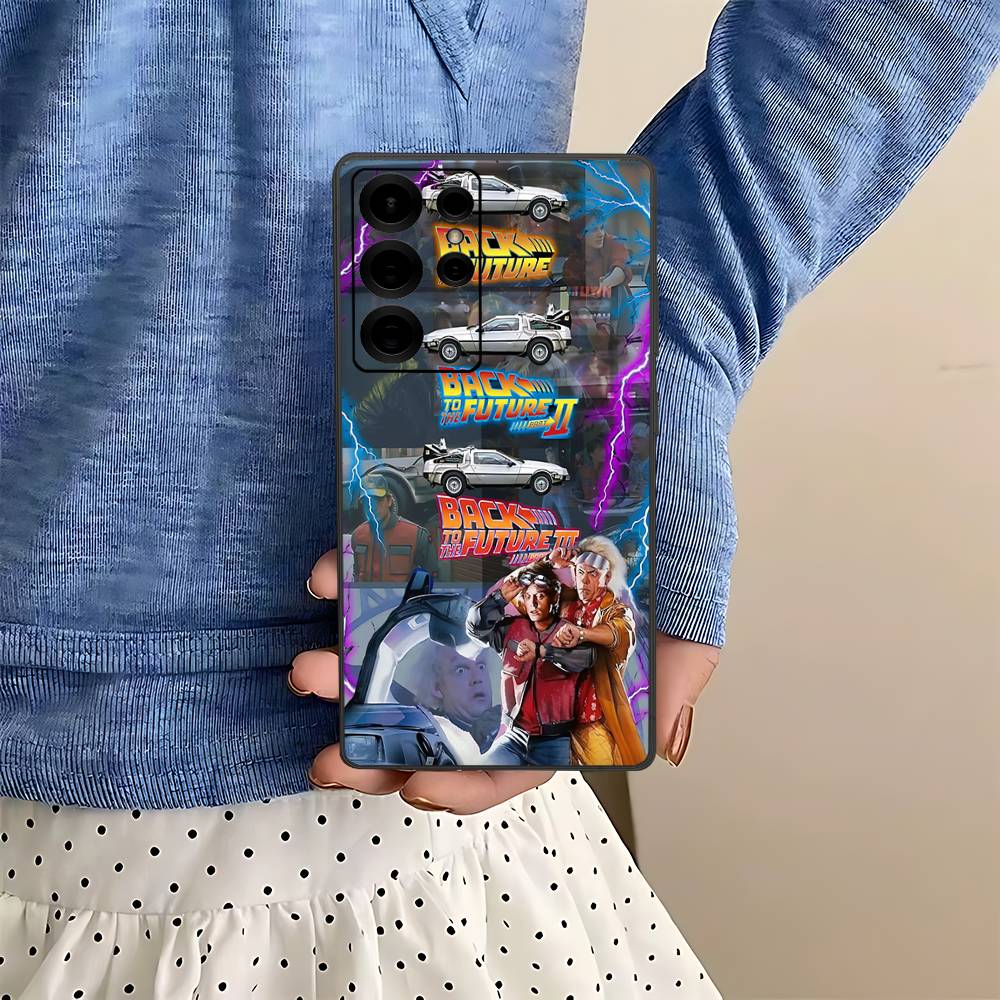 Movie B-Back To The F-Future Phone Case For Samsung S 24 Fe 25 Ultra Plus 20 Lite 21 30 22 23 24 22 Ultra 5G Fundas