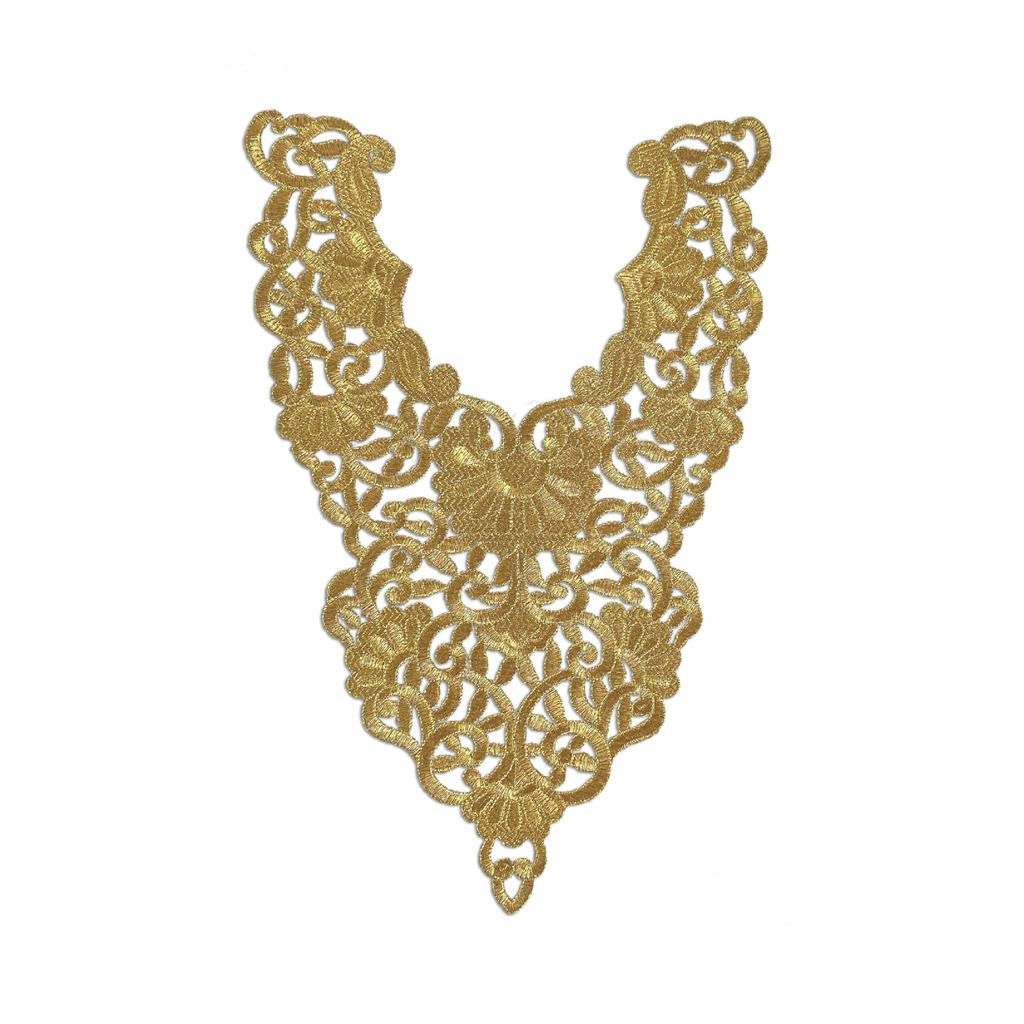 Chinese Classical Gold And Silver Embroidery Diy Handmade Clothing Accessories Dress Costume Performance Clothes Antique Clothes Decoration