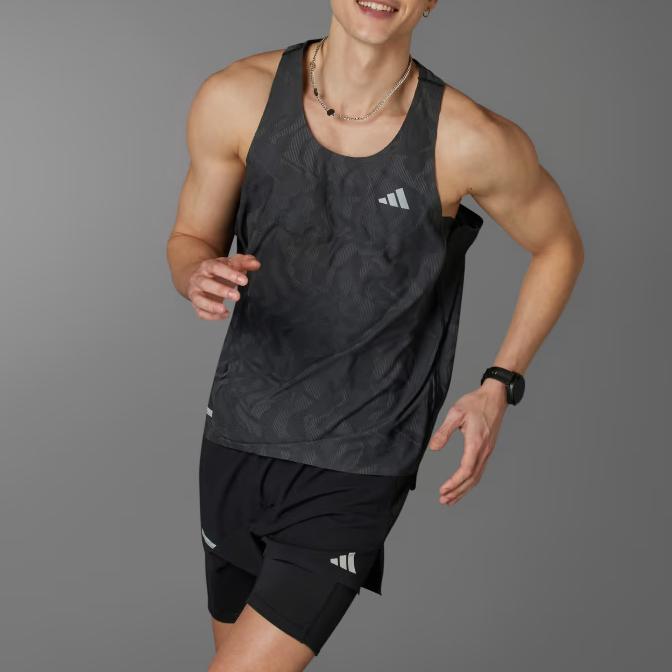 New Adidas Free Shipping With AdiClub Ultimate Engineered Running Singlet IT3510