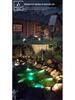 Underwater RGB Solar Garden Light for Pool, Lawn, Rockery, and Courtyard