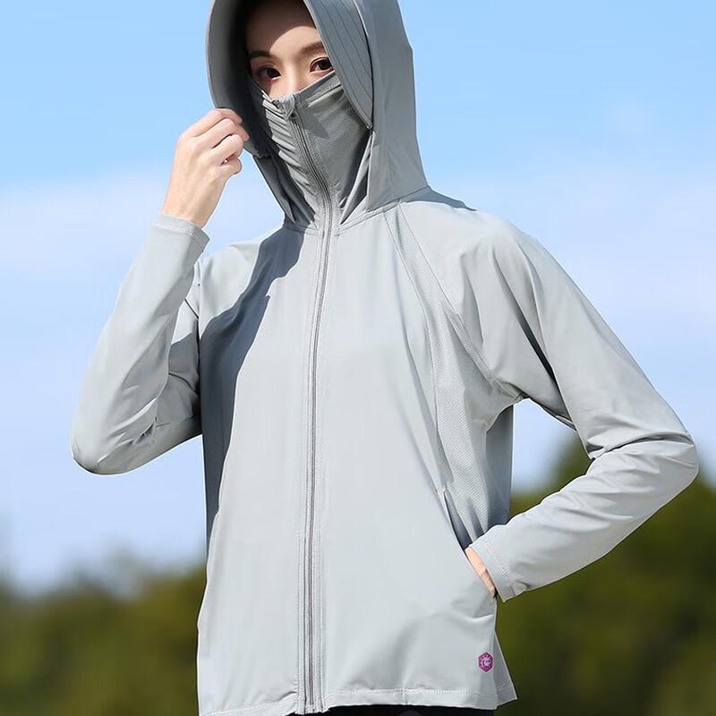 Women's Breathable Sun Protection Jacket with Detachable Wide Brim