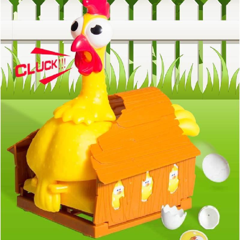 Chicken Game Squawk Raw Egg Party Sleepover Garage Kit Prop Spoof Prank Gift