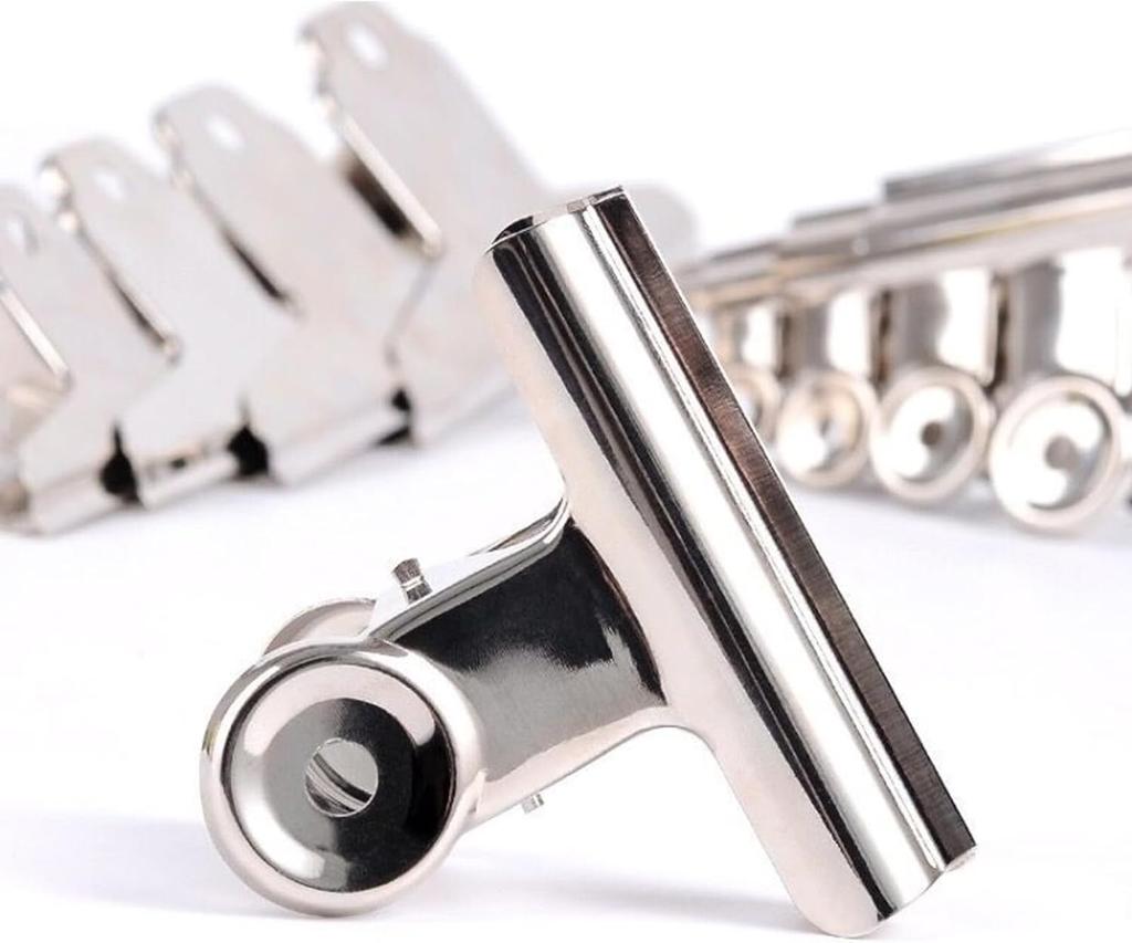 Extra Large Bulldog Clips, 36 Pack, 75 mm, Food Clip, Chip Clip, Binder Clips, Fold Clamps for Home School Office Supplies