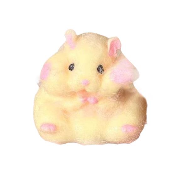 Cheese Hamster Squeeze Toy Anxiety Relief Slow Rising Yellow Chick Pinch Sensory Toy Stress Ball Fidget Toy Party Favors