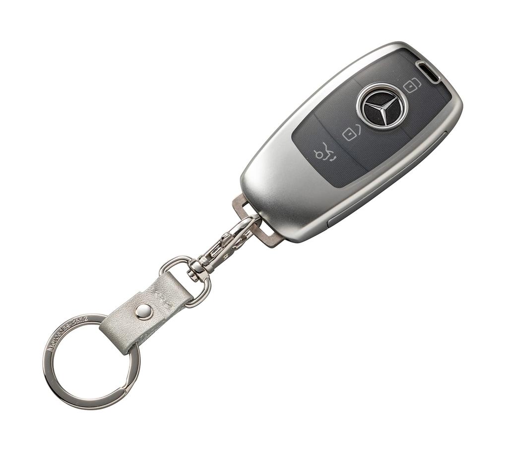 Mercedes-Benz Collection Genuine Square Key Protector, Metallic Silver