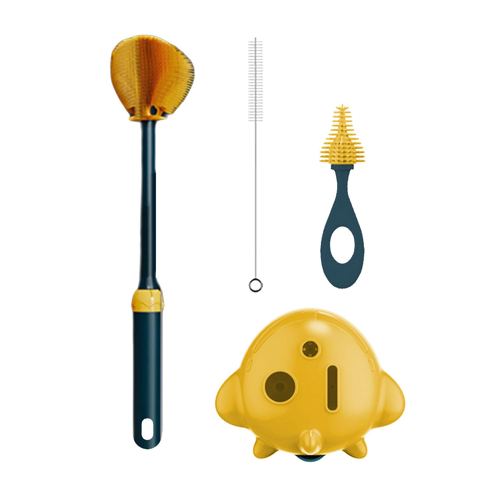 

Набор для чистки детских бутылочек, набор из 3 предметов: щетка для соски и бутылочки для молока, щетки-соломинки, удобная ручка для новых родителей C6