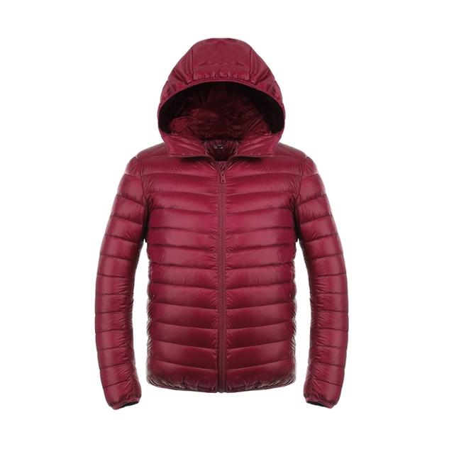 

NewBang Down Coat Чоловічий надлегкий пуховик Чоловічі зимові куртки Легкі куртки Парка з капюшоном Вітровка Парка з пір’ям XXXL