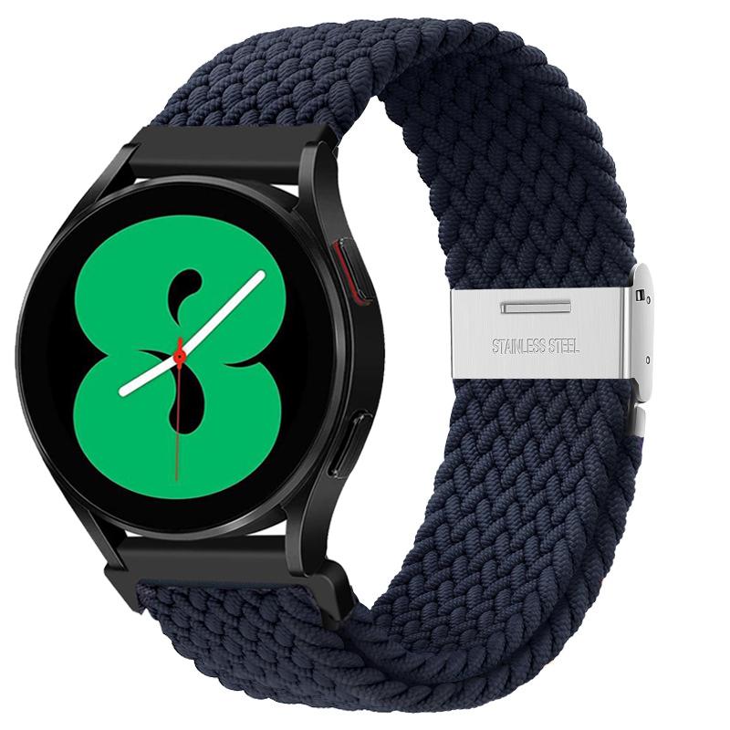 20/22mm Strap for Samsung Galaxy Watch 6/7/5/pro/4/Classic/46mm/active 2 Gear s3 braided Elastic bracelet Huawei GT/2/3 Pro band