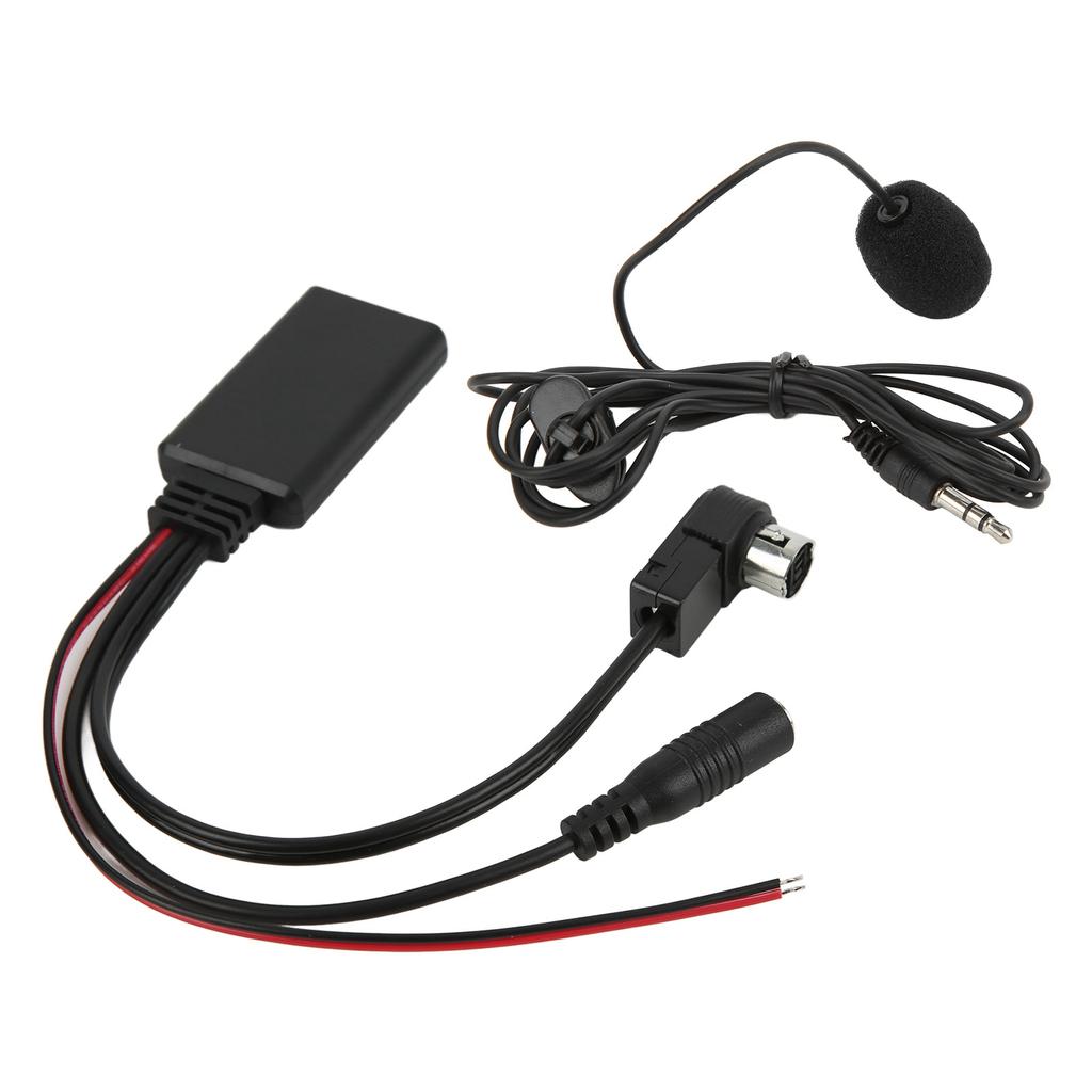 Bluetooth Aux Cable Audio Adapter for Alpine KCA121B AINET CDA9857 Smart Phone Microphone Handsree